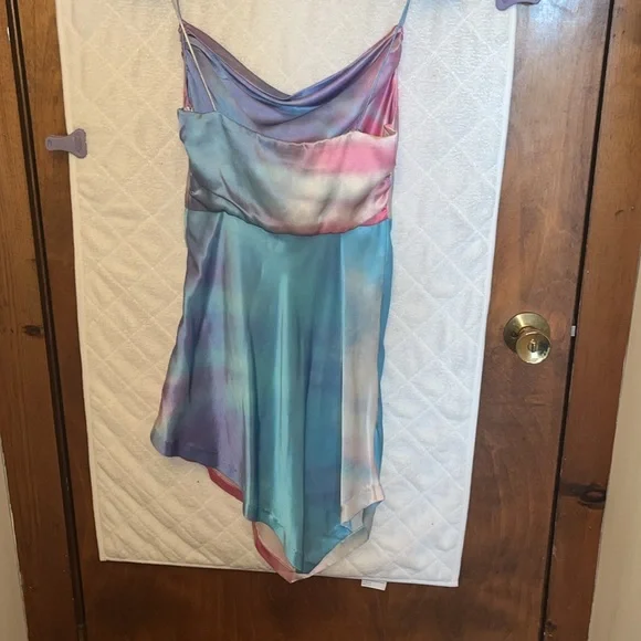 Retrofete Auris Silk Mini Dress - Picture 7 of 7